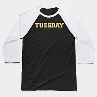 Luxurious Black and Gold Shirt of the Day -- Tuesday Baseball T-Shirt